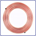 Маленькое фото товара - Труба медная ASTM B280  6,35"х0,76"х15м.. Вариант №1